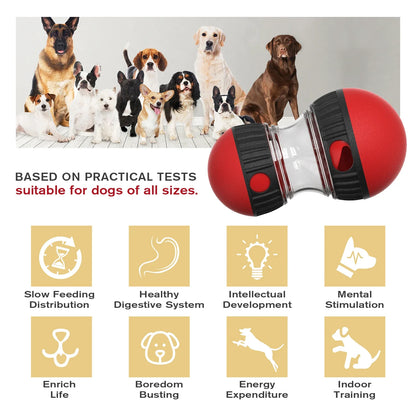 Dog Food Dispensing Toy Ball