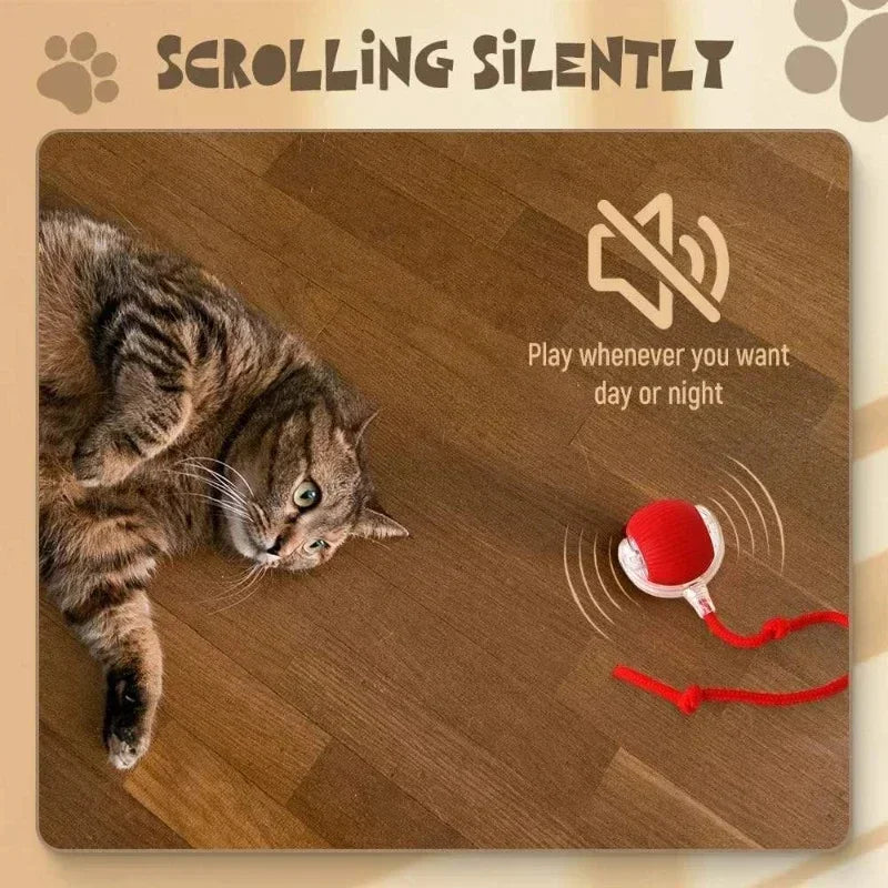 Rechargeable Smart Pet Rolling Ball