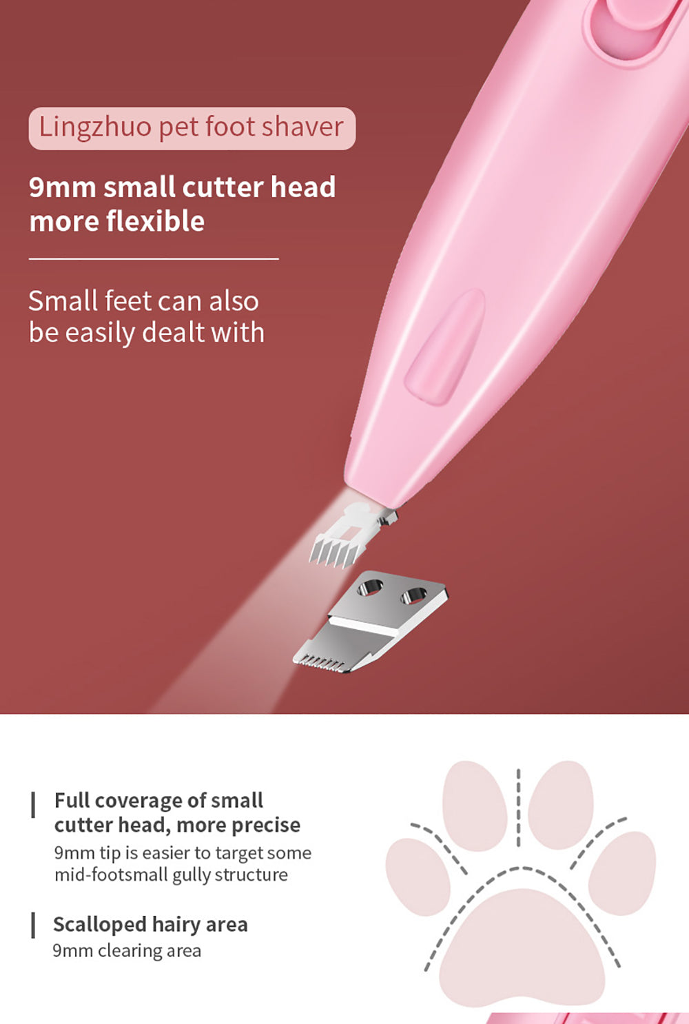 Pet Paw Shaver