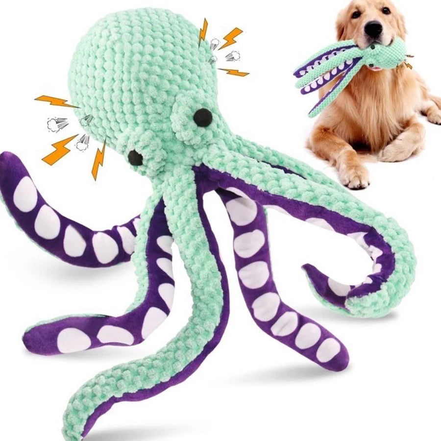 Interactive Octopus Pet Plush Toy