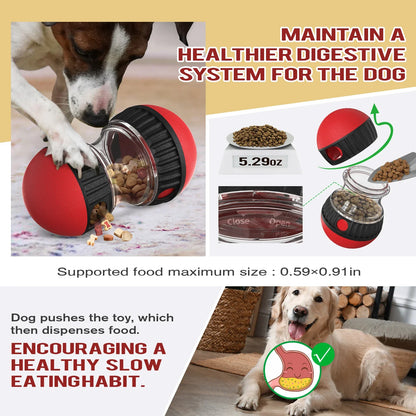 Dog Food Dispensing Toy Ball